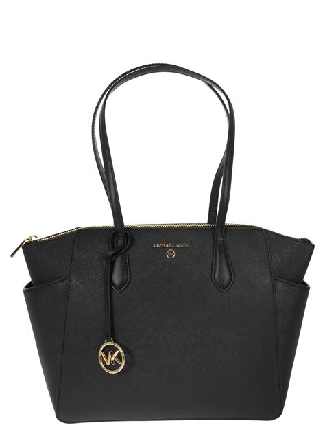 michael kors black saffiano leather tote|More.